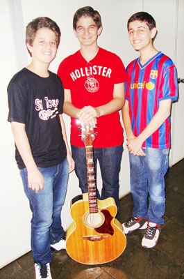 Estudantes de música (2): João Nogueira, Eduardo Brandão e Pedro Bachur